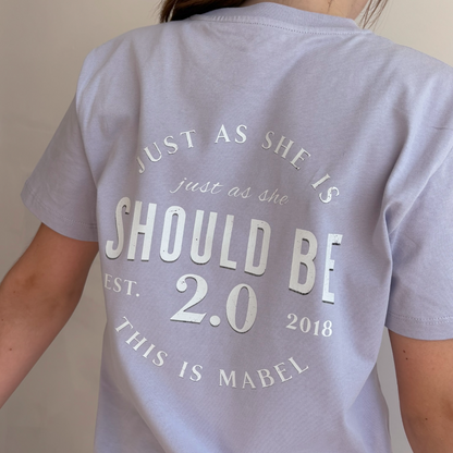 Girls: Just as she is... Organic Cotton T-Shirt