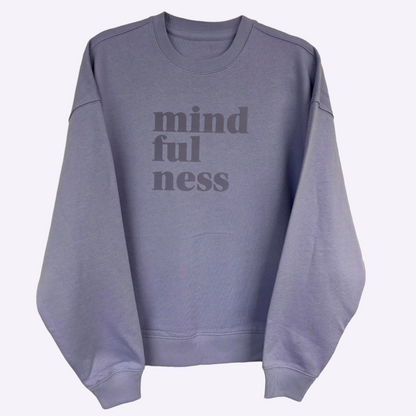 Mindfulness Oversized Sweatshirt - Organic Cotton