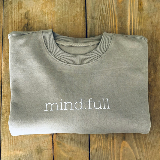 MIND.FULL Oversized Sweatshirt | Mindful Streetwear by Mabel
