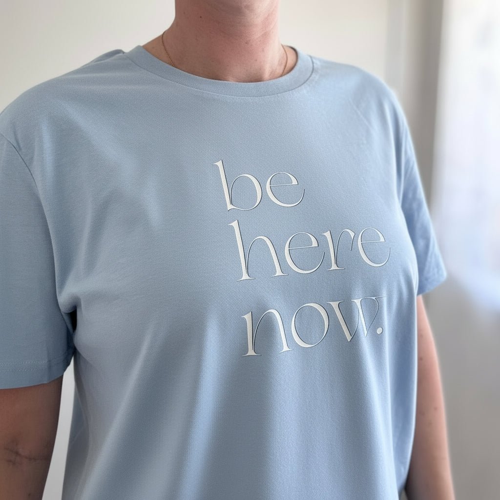 Be Here Now Unisex Fit Tee - This is Mabel