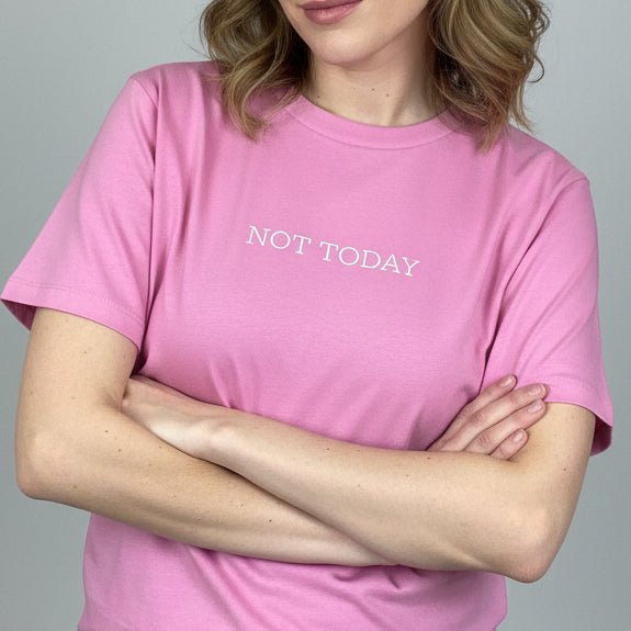Boxy NOT TODAY Statement T-Shirt - This is Mabel