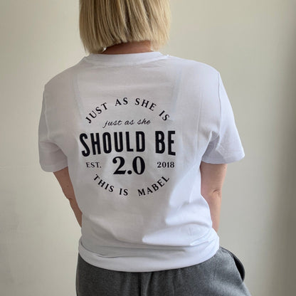 Just as she is 2.0 Organic Cotton T-Shirt - This is Mabel