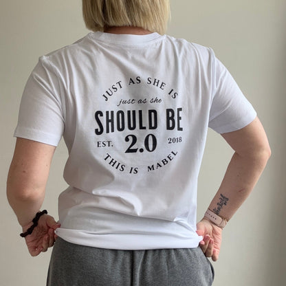 Just as she is 2.0 Organic Cotton T-Shirt - This is Mabel