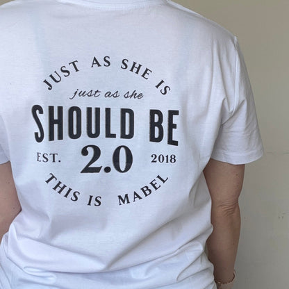 Just as she is 2.0 Organic Cotton T-Shirt - This is Mabel