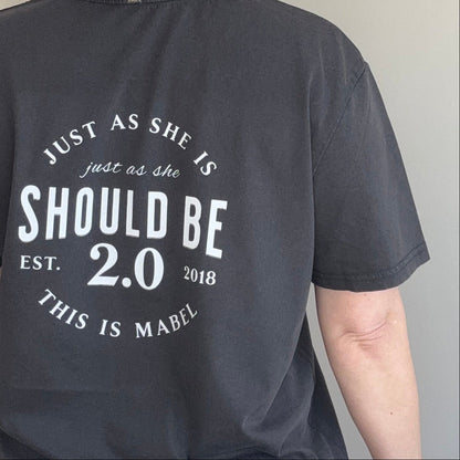 Just as she is 2.0 Organic Cotton T-Shirt - This is Mabel