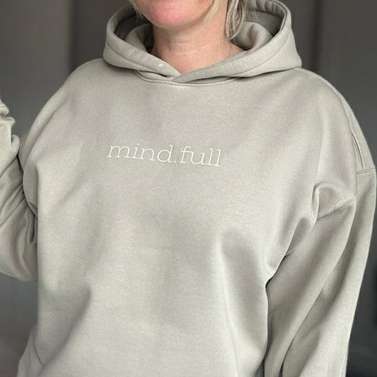 mind.full Oversized Hoodie | Comfort for 'those days'. - This is Mabel