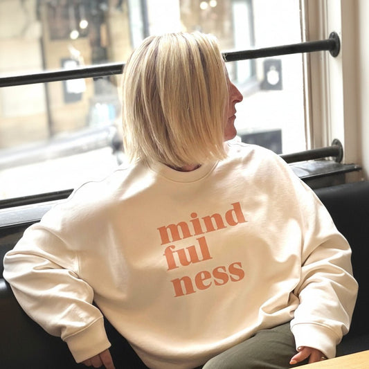 Mindfulness Oversized Sweatshirt - Organic Cotton - This is Mabel