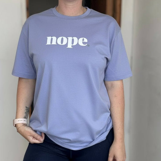 Nope lightweight oversized nope t-shirt - This is Mabel