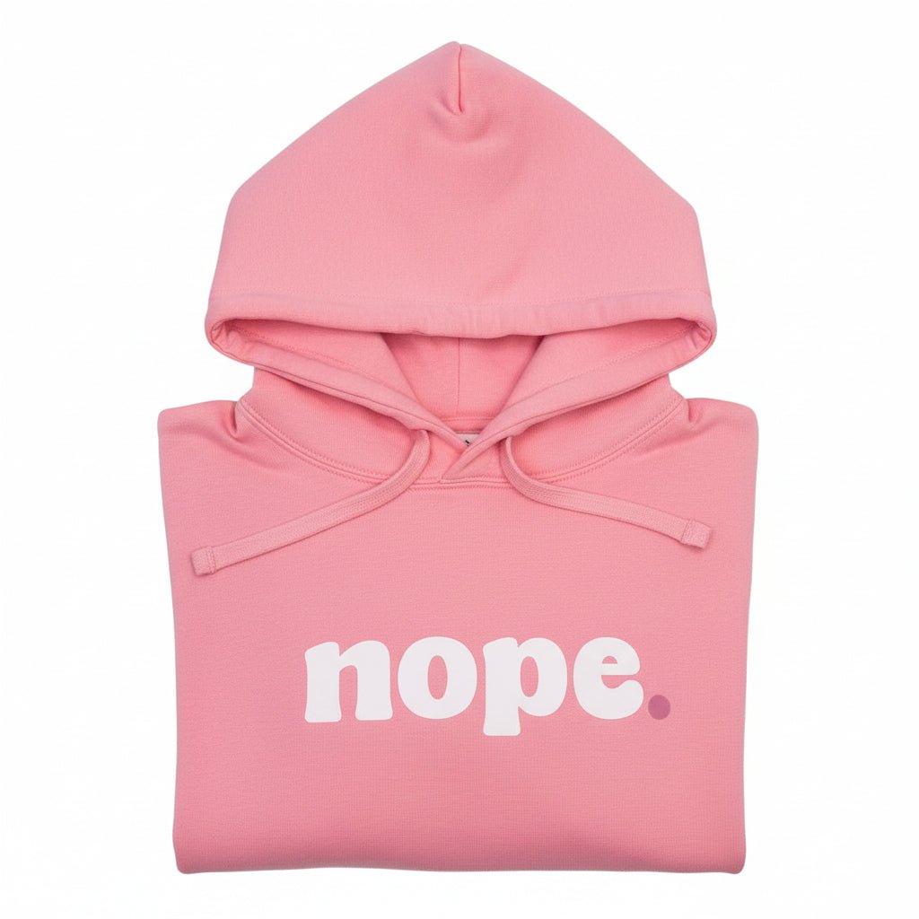 NOPE Oversized Hoodie | Organic Cotton - This is Mabel