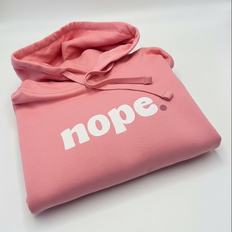 NOPE Oversized Hoodie | Organic Cotton - This is Mabel