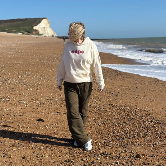 NOPE Oversized Hoodie | Organic Cotton - This is Mabel