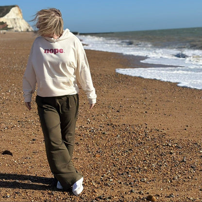 NOPE Oversized Hoodie | Organic Cotton - This is Mabel