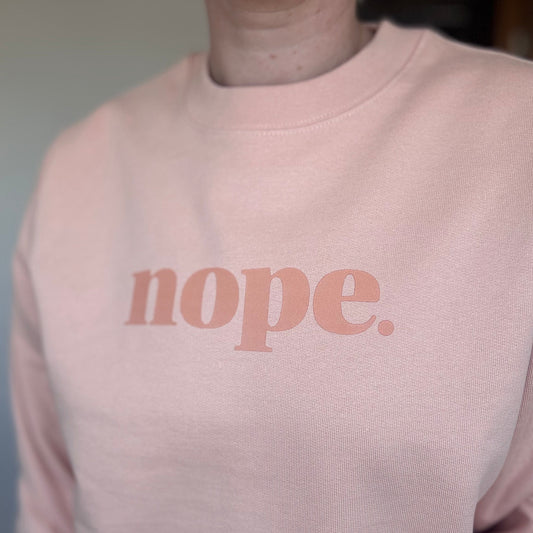 NOPE Unisex Sweater - This is Mabel
