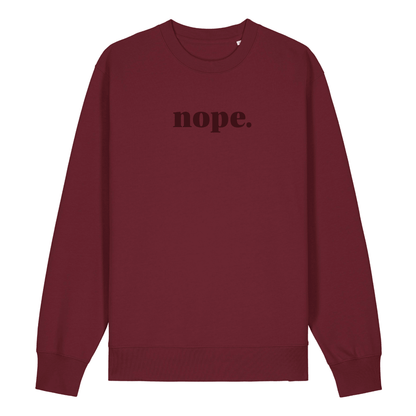 NOPE Unisex Sweater - This is Mabel