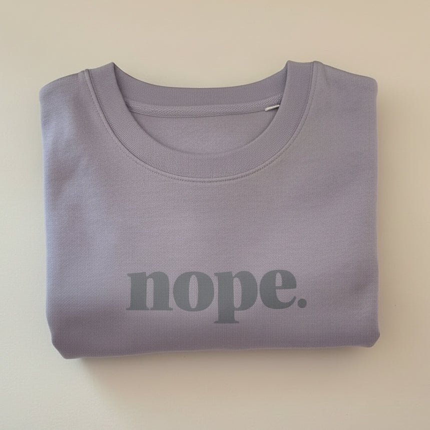 NOPE Unisex Sweater - This is Mabel