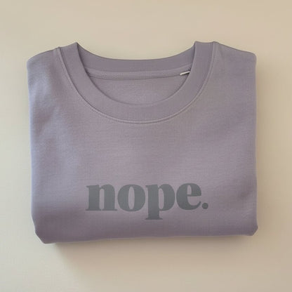 NOPE Unisex Sweater - This is Mabel
