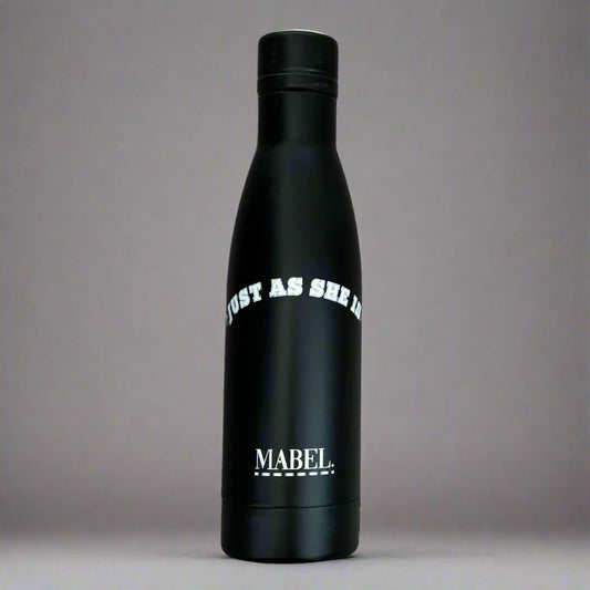 Water Bottle 'Just As She Is' - This is Mabel