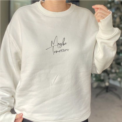 Maybe Tomorrow Oversized Sweater - Mabel_uk
