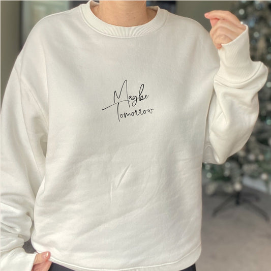 Maybe Tomorrow Oversized Sweater - Mabel_uk